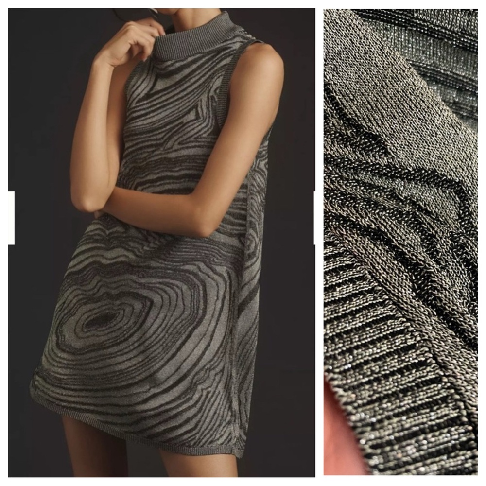 NWT Anthro Shimmer Dress